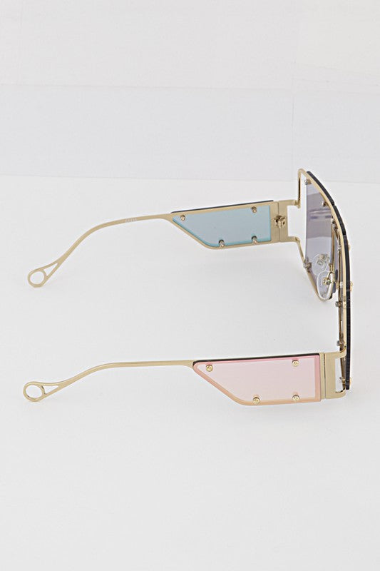 Exposed Frame Sunglasses
