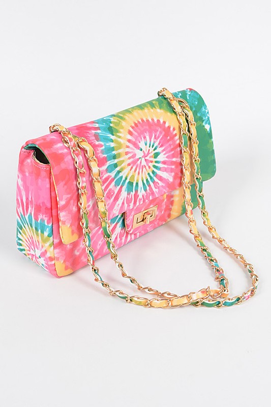 Fancy Tie Dye Handbag