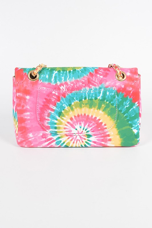 Fancy Tie Dye Handbag