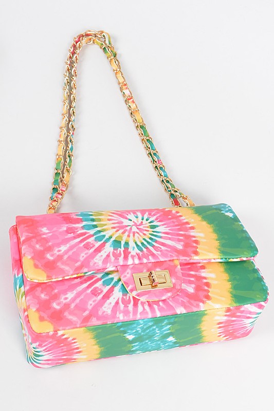 Fancy Tie Dye Handbag