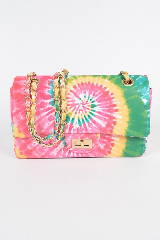 Fancy Tie Dye Handbag