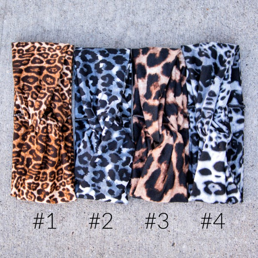 Cheetah Cloth Headband