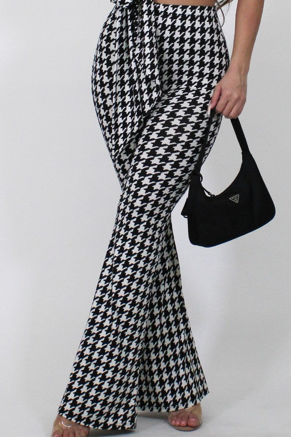 Houndstooth Retro Bae 2-PC Set