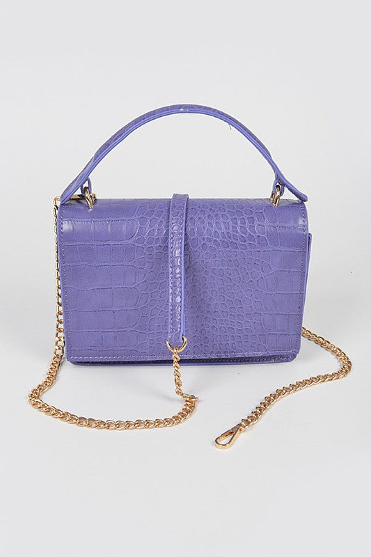 Alligator Crossbody Handbag