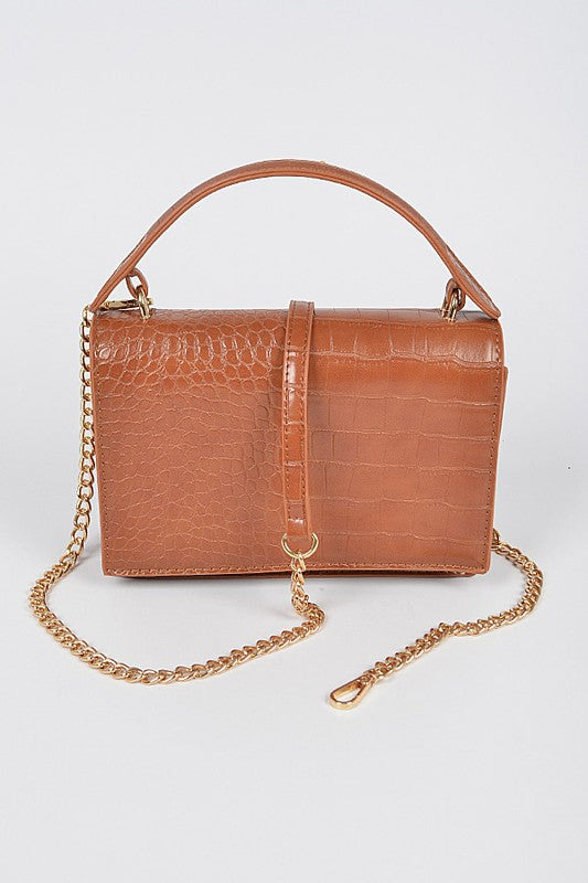Alligator Crossbody Handbag