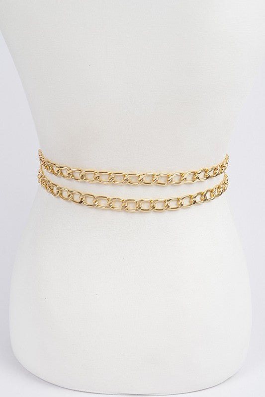Transparent Chain Belt