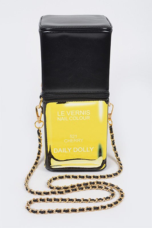 Nail Polish Crossbody Handbag