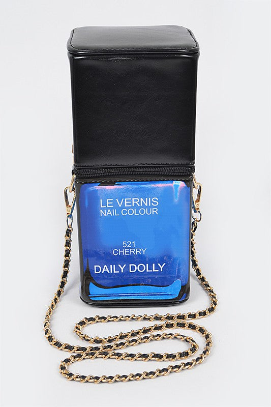 Nail Polish Crossbody Handbag