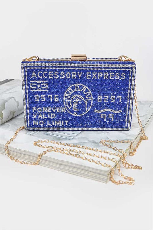 Forever Valid Rhinestone Handbag