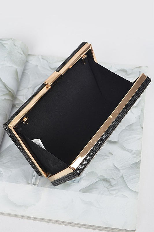 Forever Valid Rhinestone Handbag