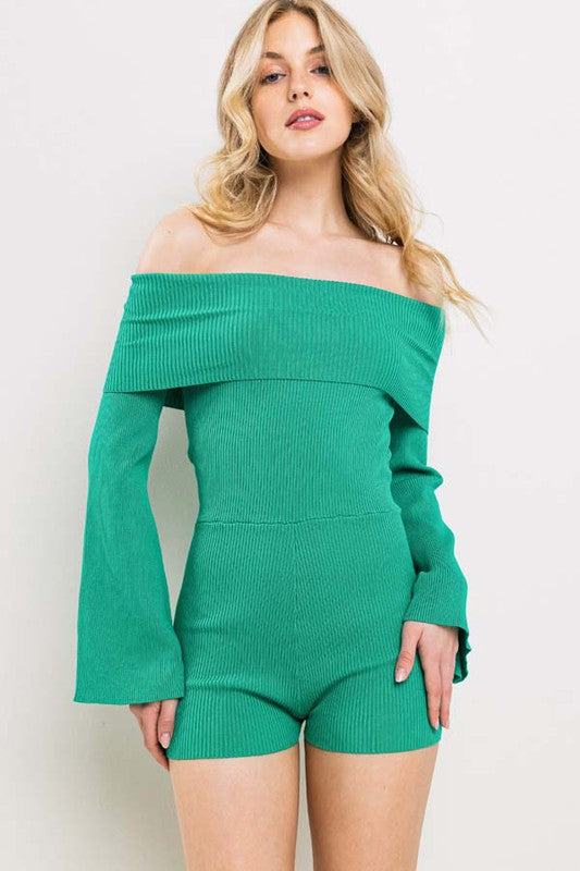 Yoko Bell Sleeve Romper