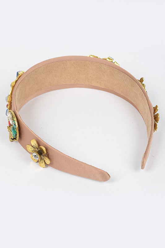 Queen Bee Gemstone Headband