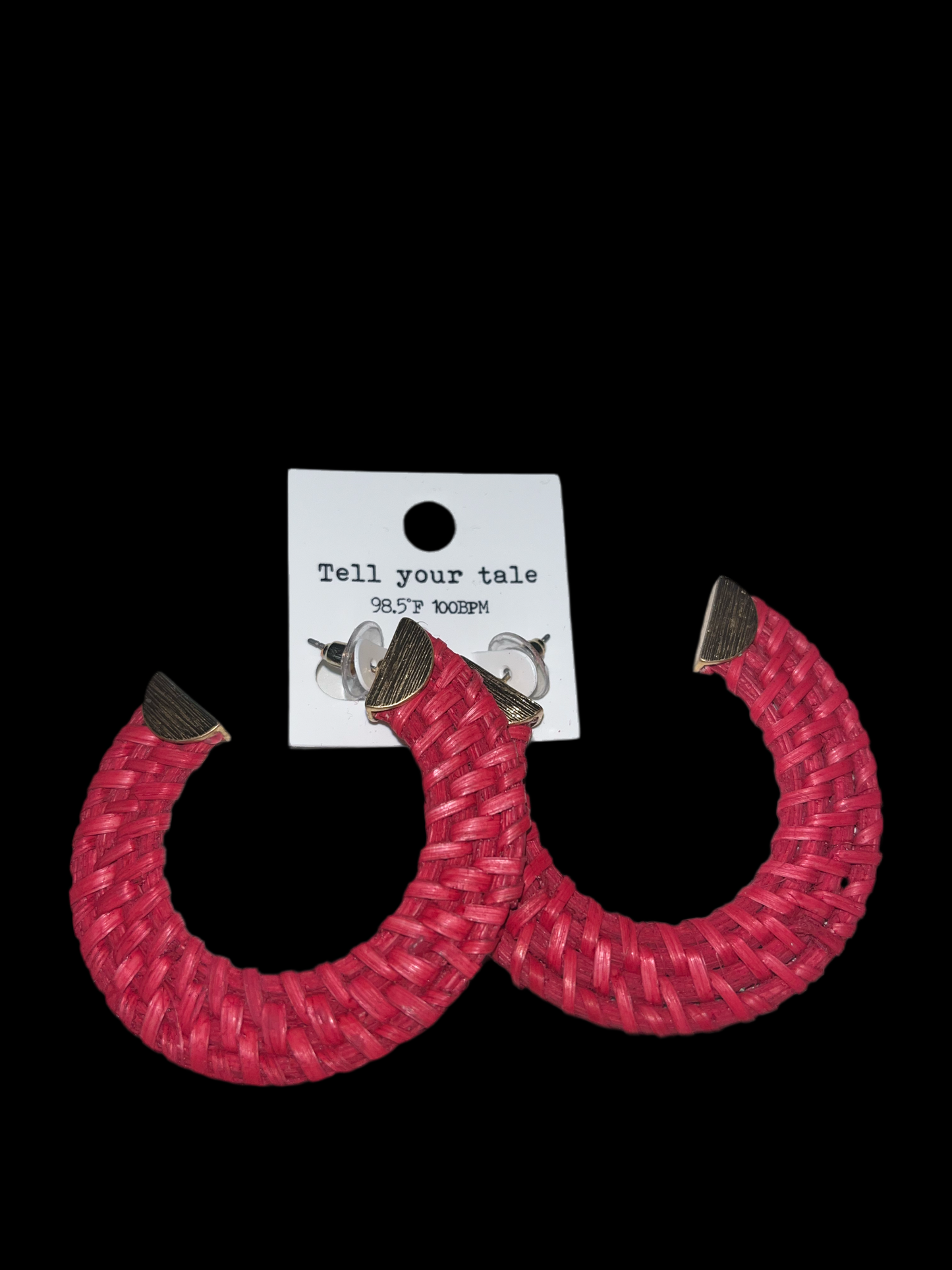 Basket Weave Earrings