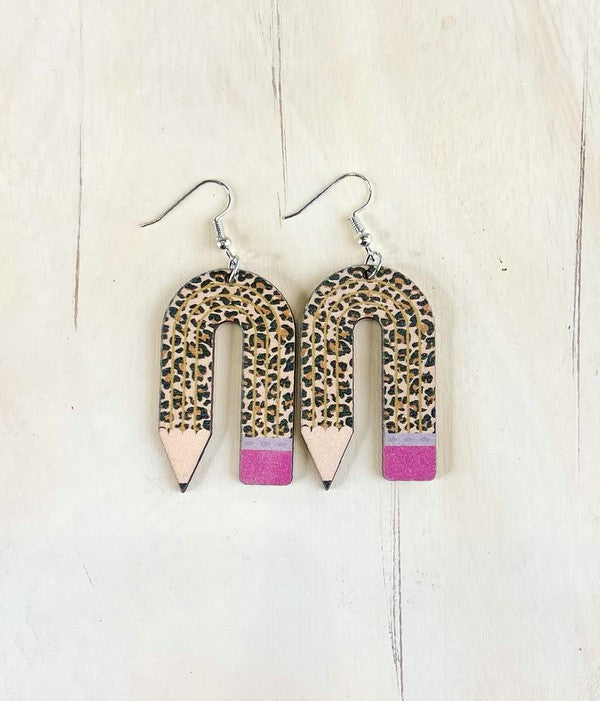 No. 2 Pencil Earrings