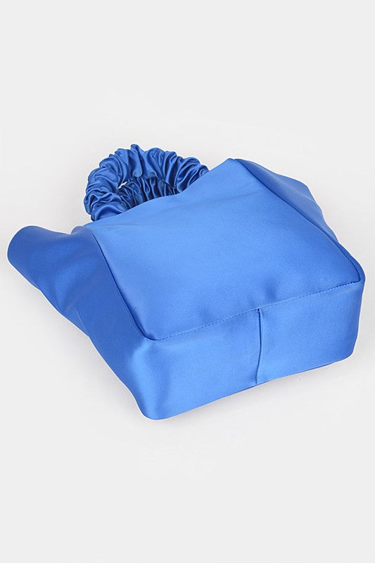 Satin Tote/Crossbody Handbag