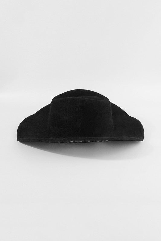 Star Studded Felt Cowgirl Hat