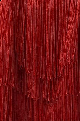 Fringe Mini Dress