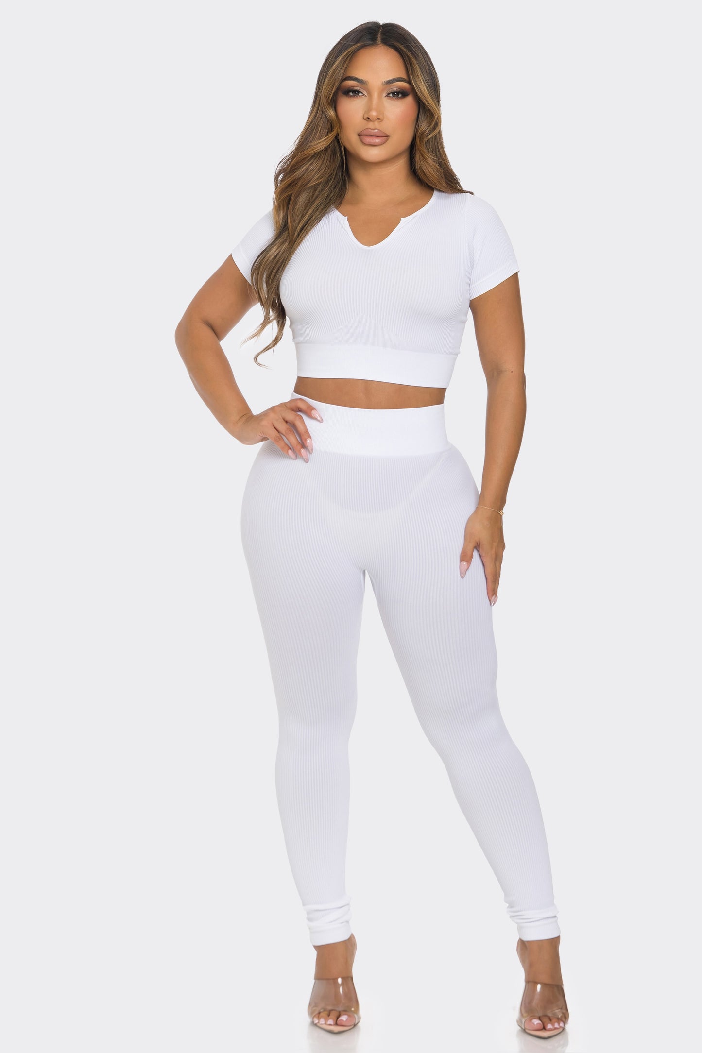 Ribbed Workout Leggings