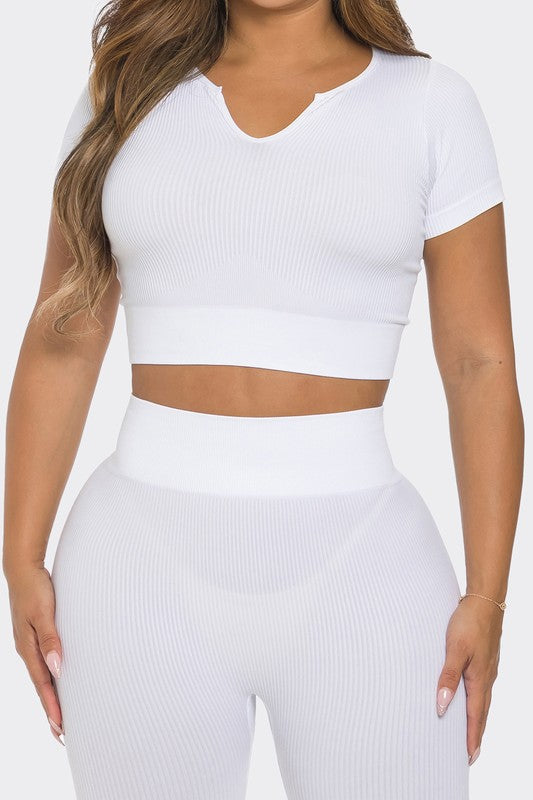 Ribbed Workout Leggings