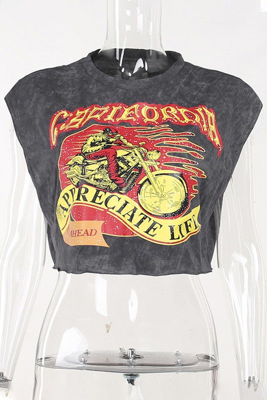 Appreciate Life Crop Tee