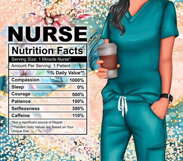 Nurse Tumbler w/ Straw