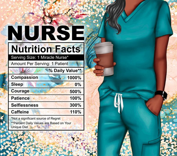 Nurse Tumbler w/ Straw