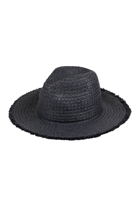Frayed Fedora Sun Hat