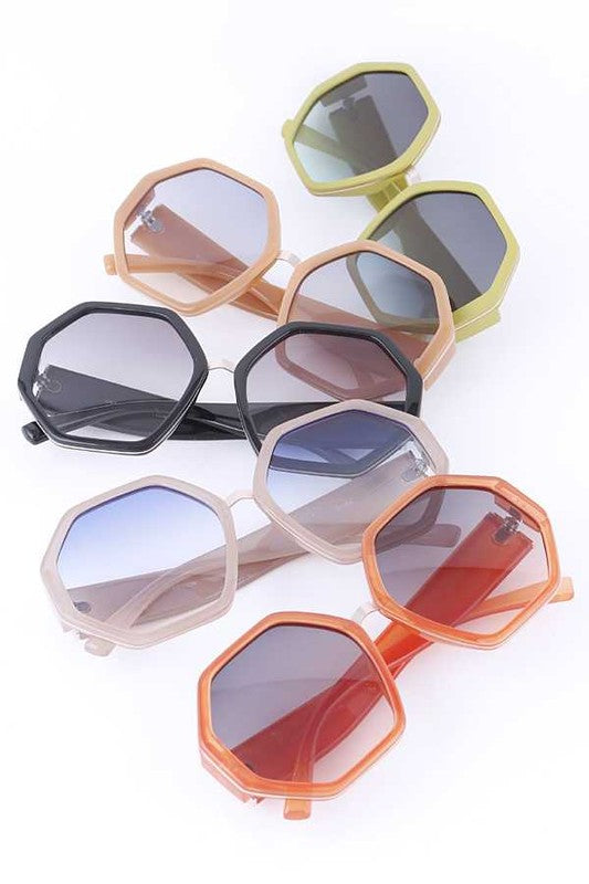 Hexagon Sunglasses