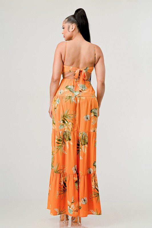 Simply Tropical Bae Maxi Dress