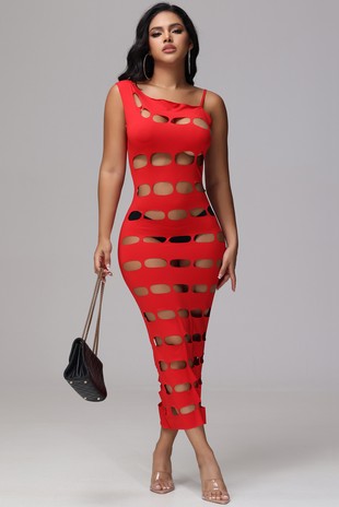 Peekaboo Maxi Dress