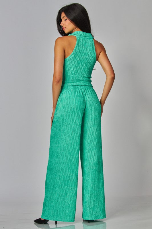 Crinkle Racerback 2PC Set