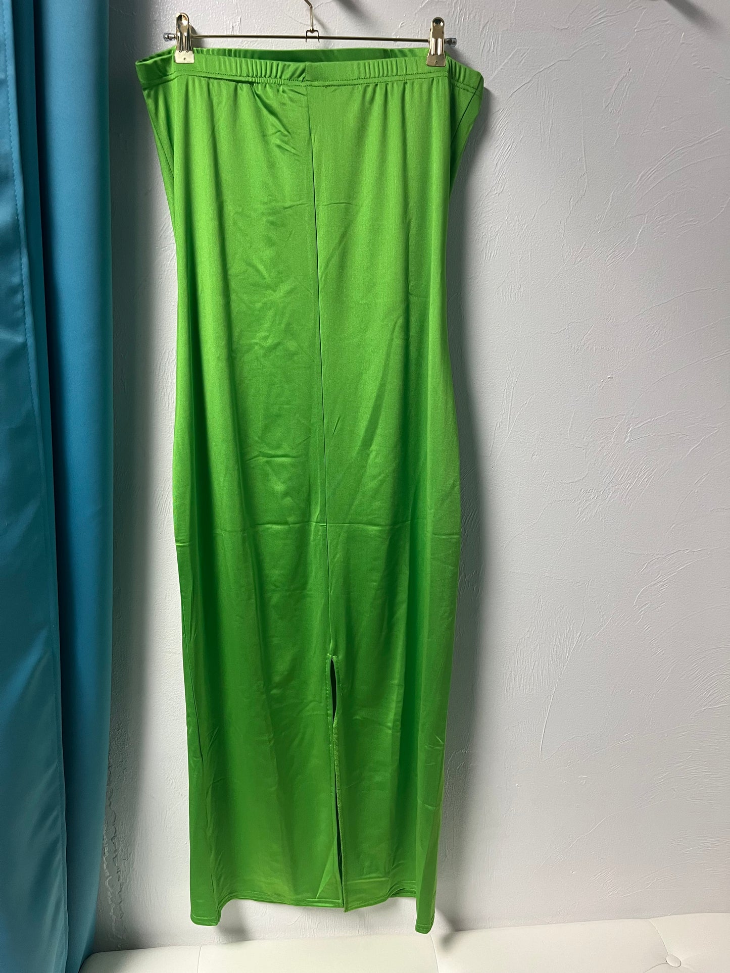 Satin Bae Curve Tube Dress