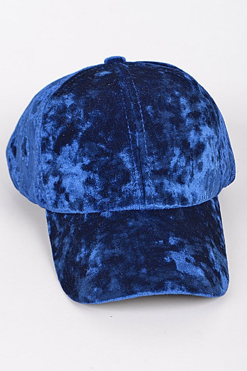 Velvet Baseball Cap