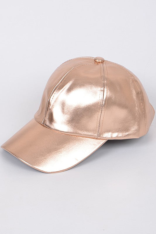 Metallic Baseball Cap