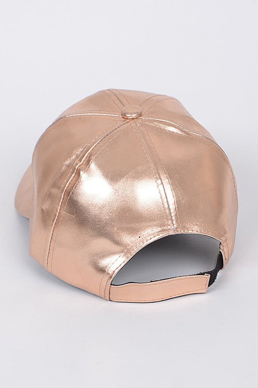 Metallic Baseball Cap