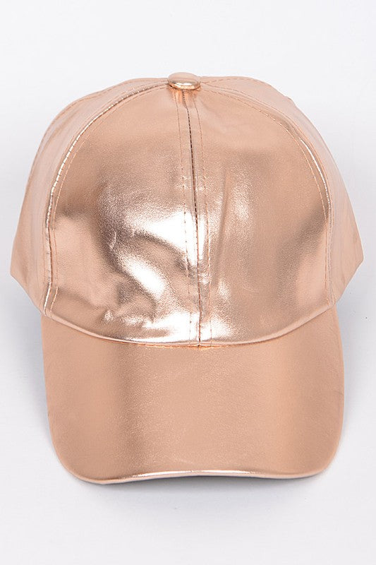 Metallic Baseball Cap