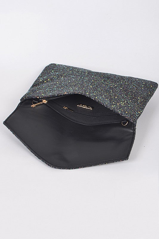 Sparkle Envelope Clutch Handbag