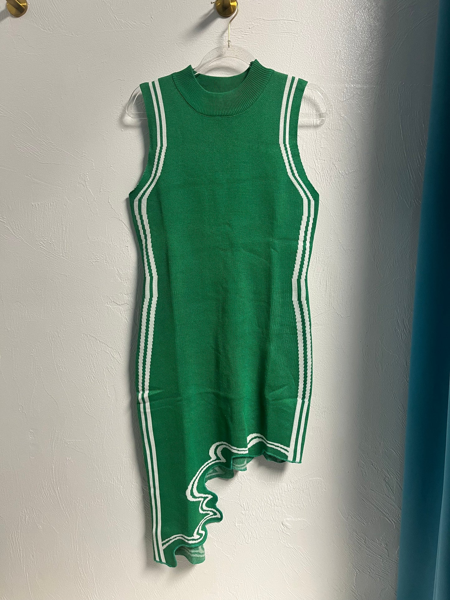 Asymetrical Sweater Dress