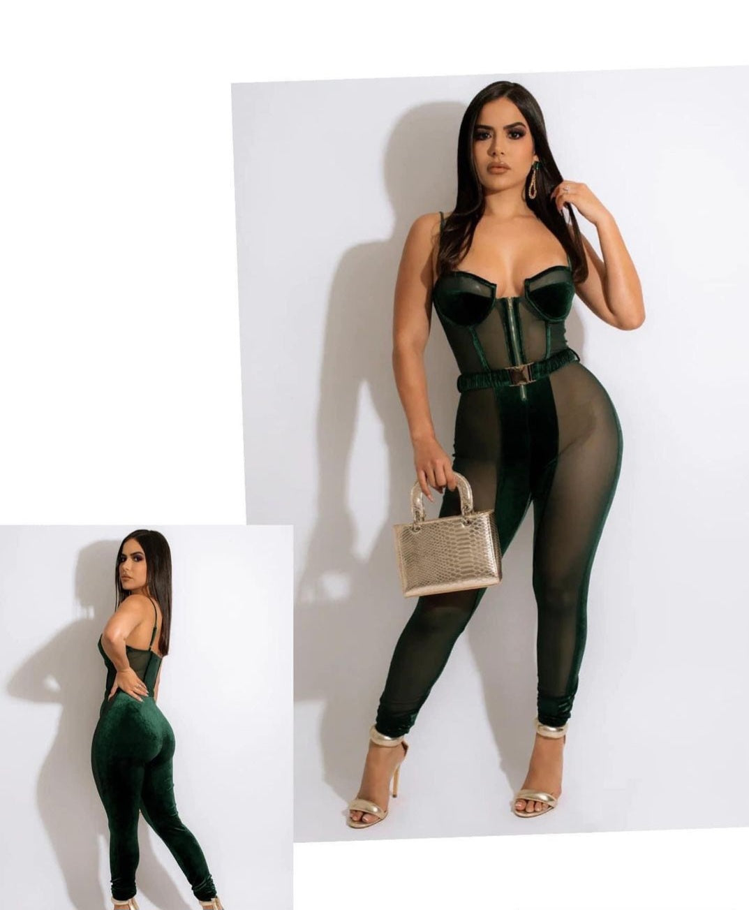 Velvet Baddie Jumpsuit