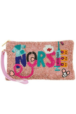 Beaded Nurse Pouch