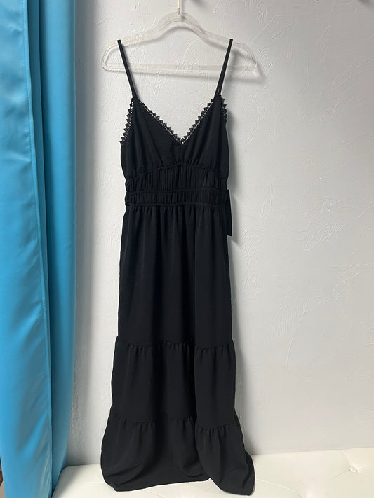 Frilly Bohemian Maxi Dress