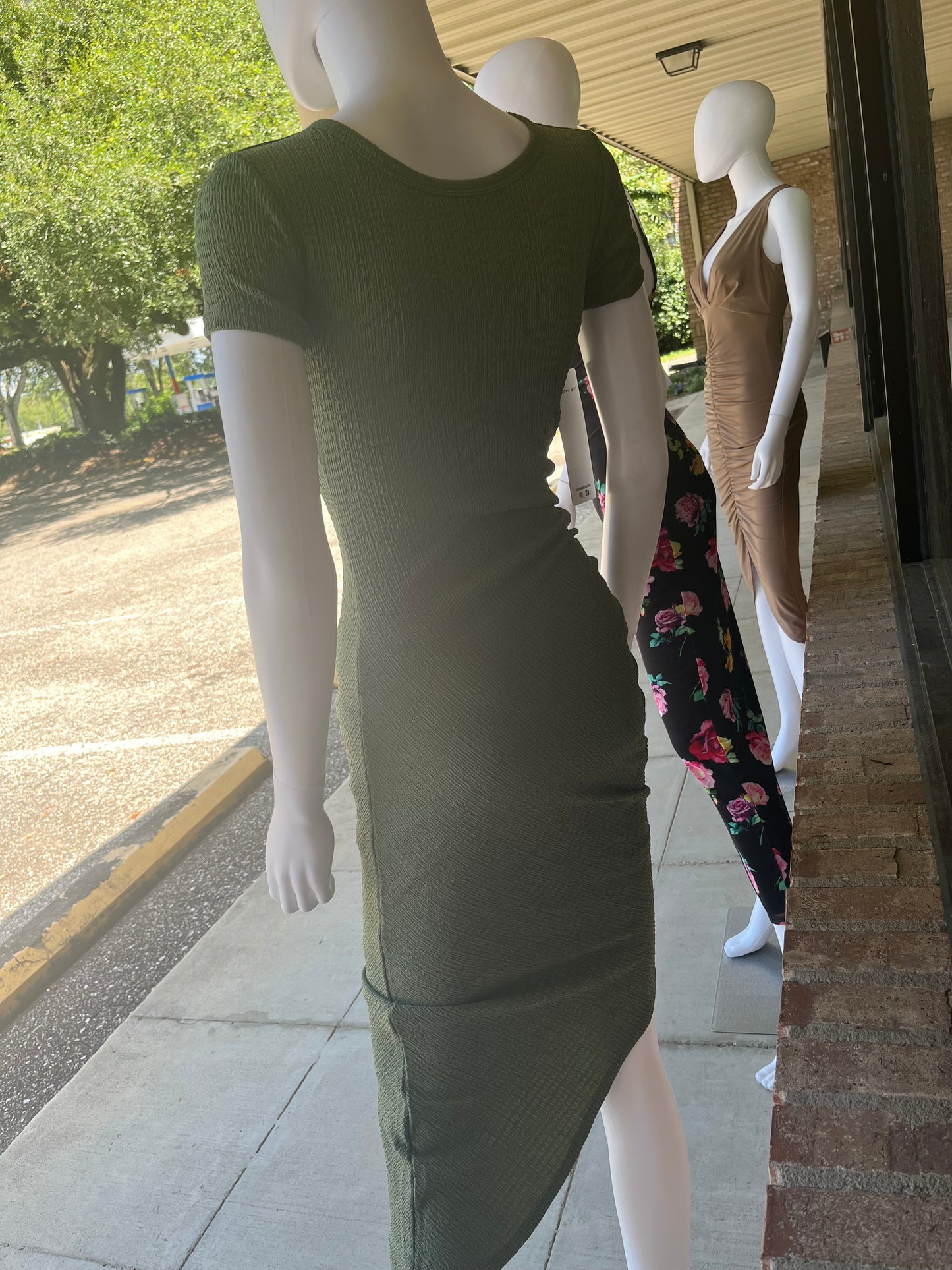 Simple Casual Midi Dress