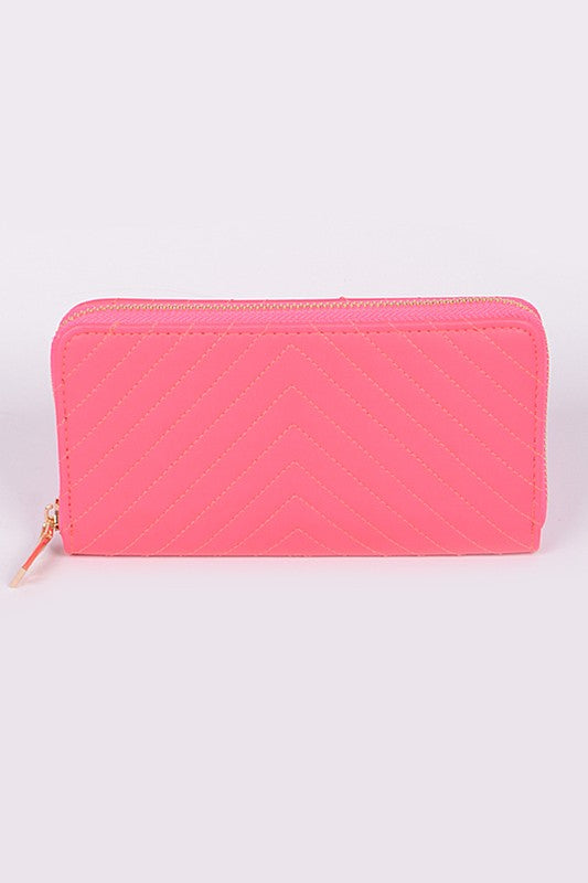 Arrow Embroidered Wallet