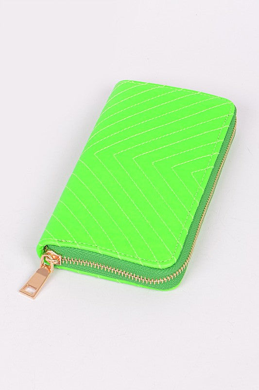 Arrow Embroidered Wallet