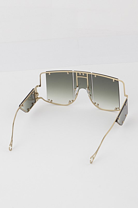 Exposed Frame Sunglasses
