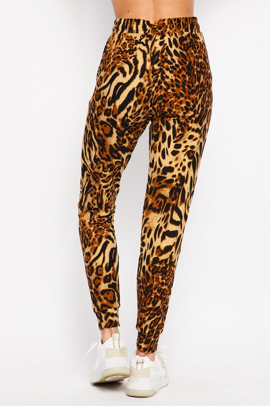 Cheetah Jogger Pants