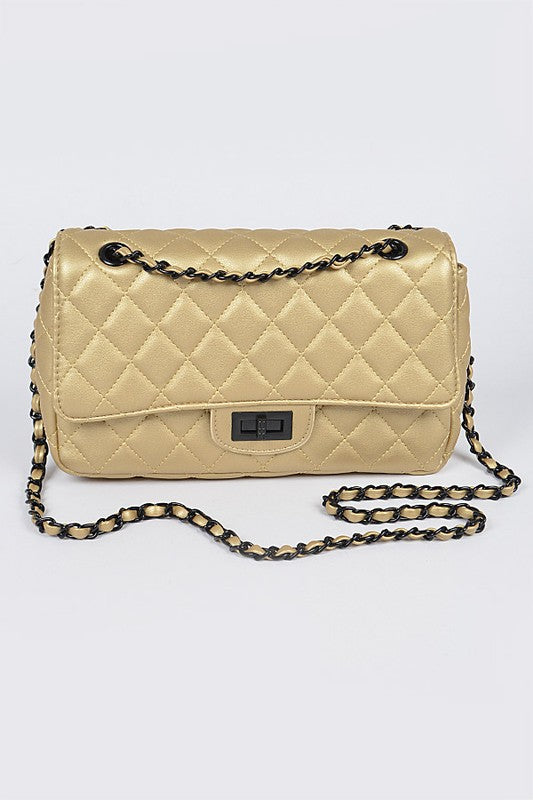 Quilted Classic Flap/Crossbody Handbag