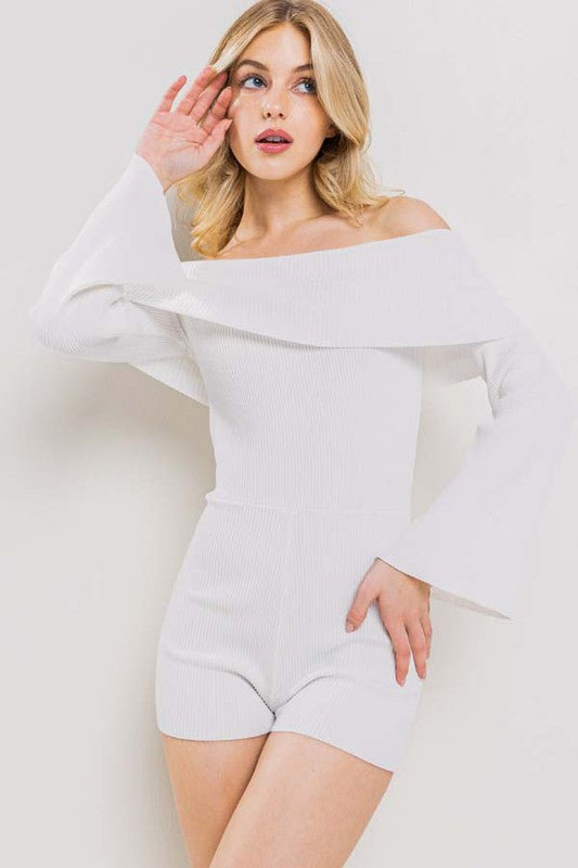 Yoko Bell Sleeve Romper