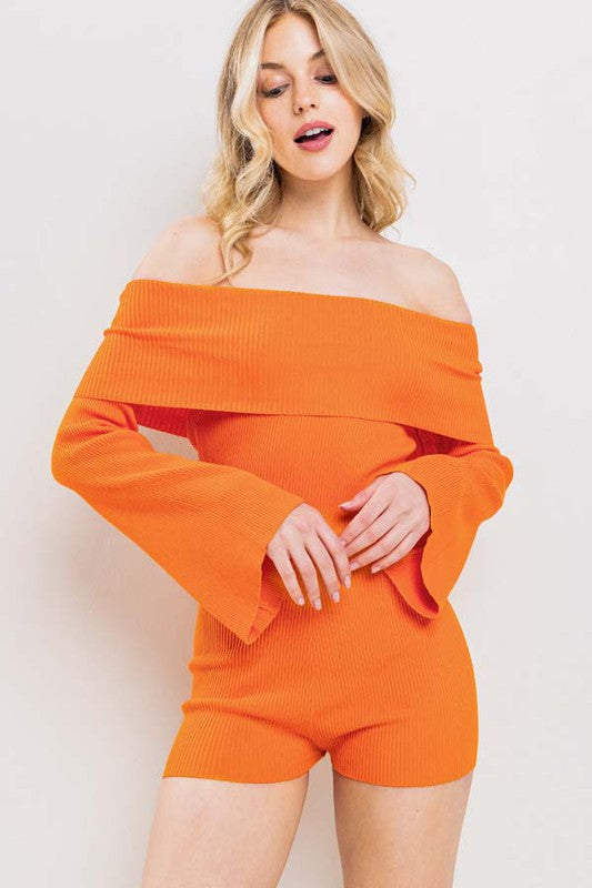Yoko Bell Sleeve Romper