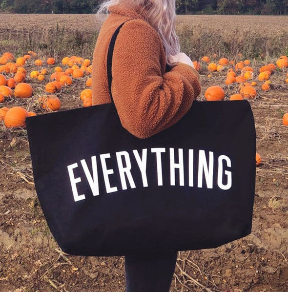 EVERYTHING XL Canvas Bag